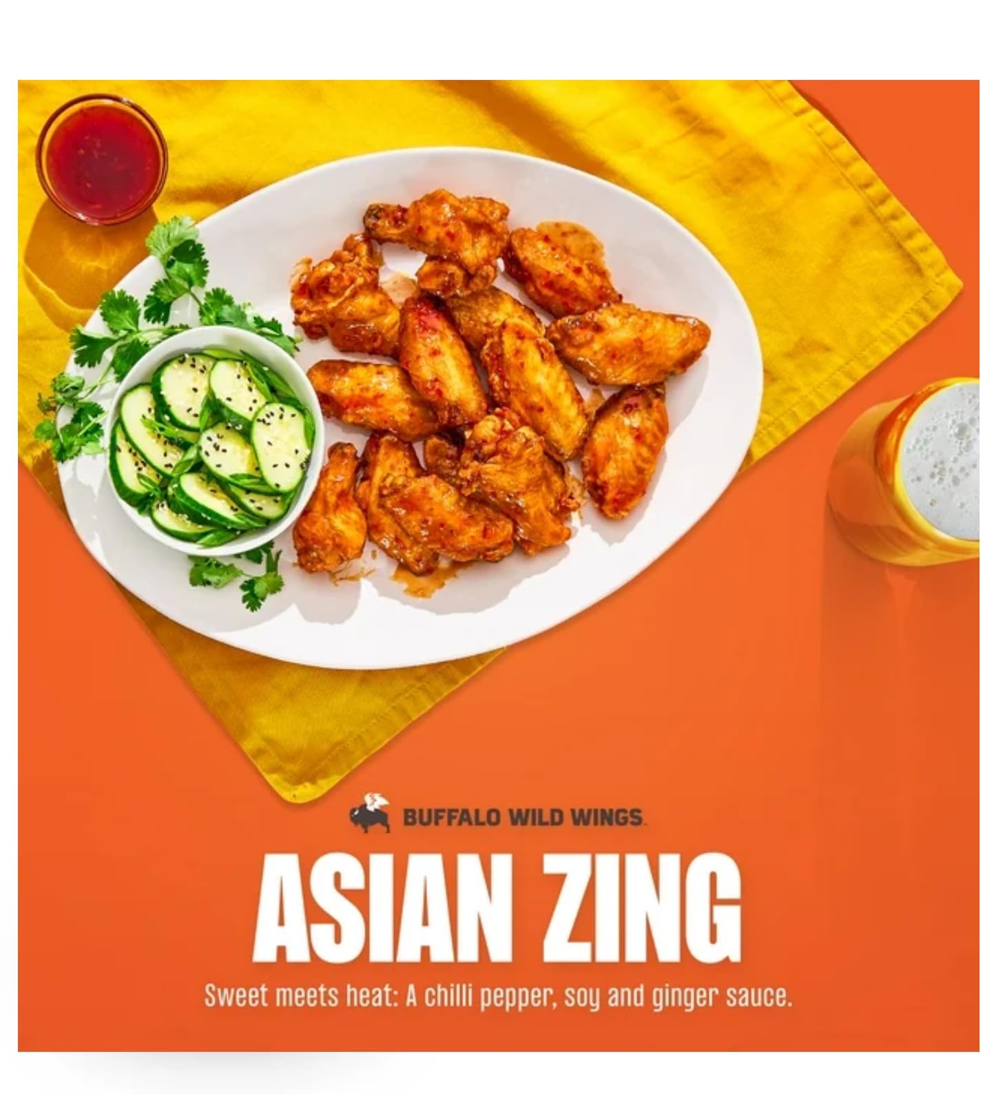 Buffalo Wild Wings Asian Zing Sauce - Pack of 2 - Perfect on Anything - Elevate Your Sauce Game - Delicious Classic Flavors that