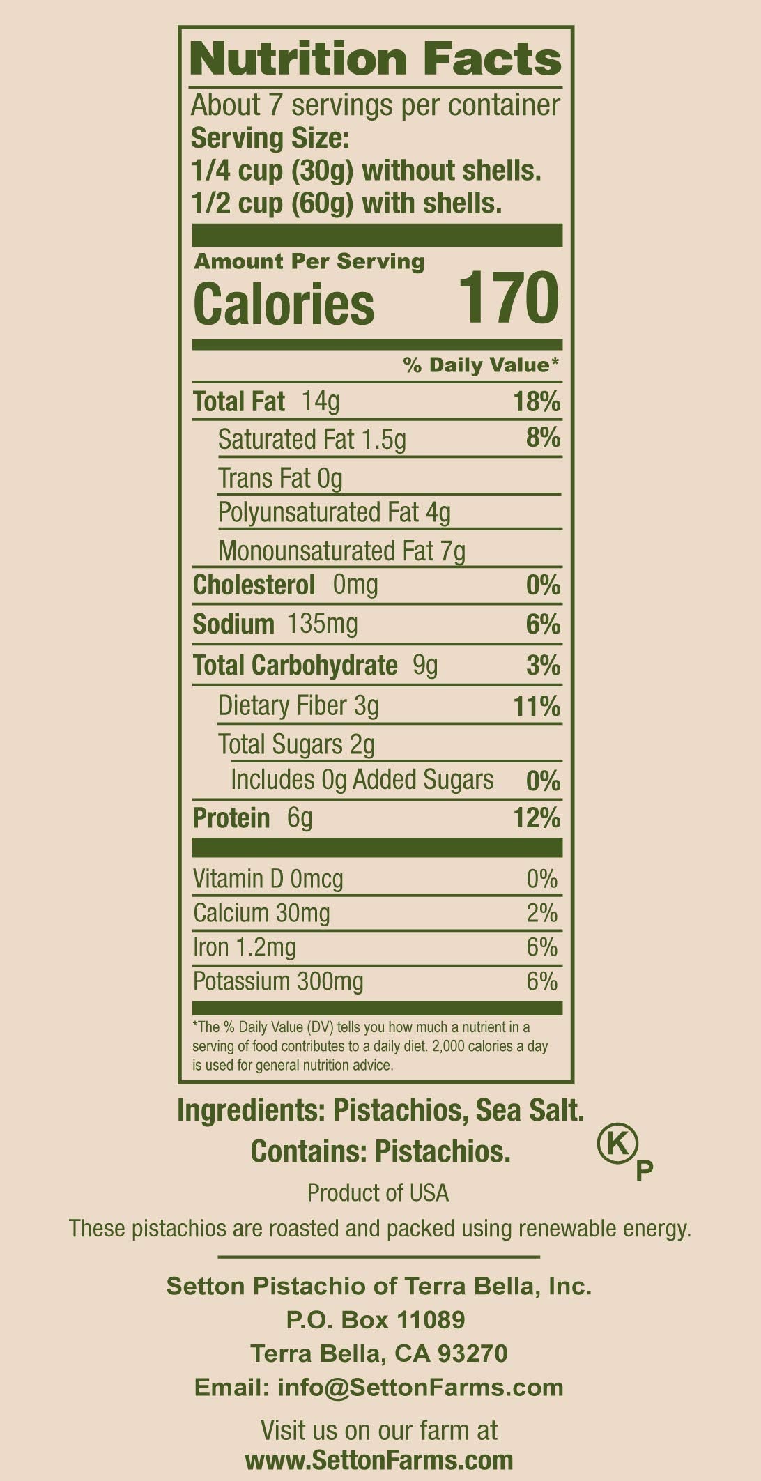 Setton Farms Premium California Pistachios Dry Roasted With Sea Salt Burlap Large Gift Bag| 14 Ounce