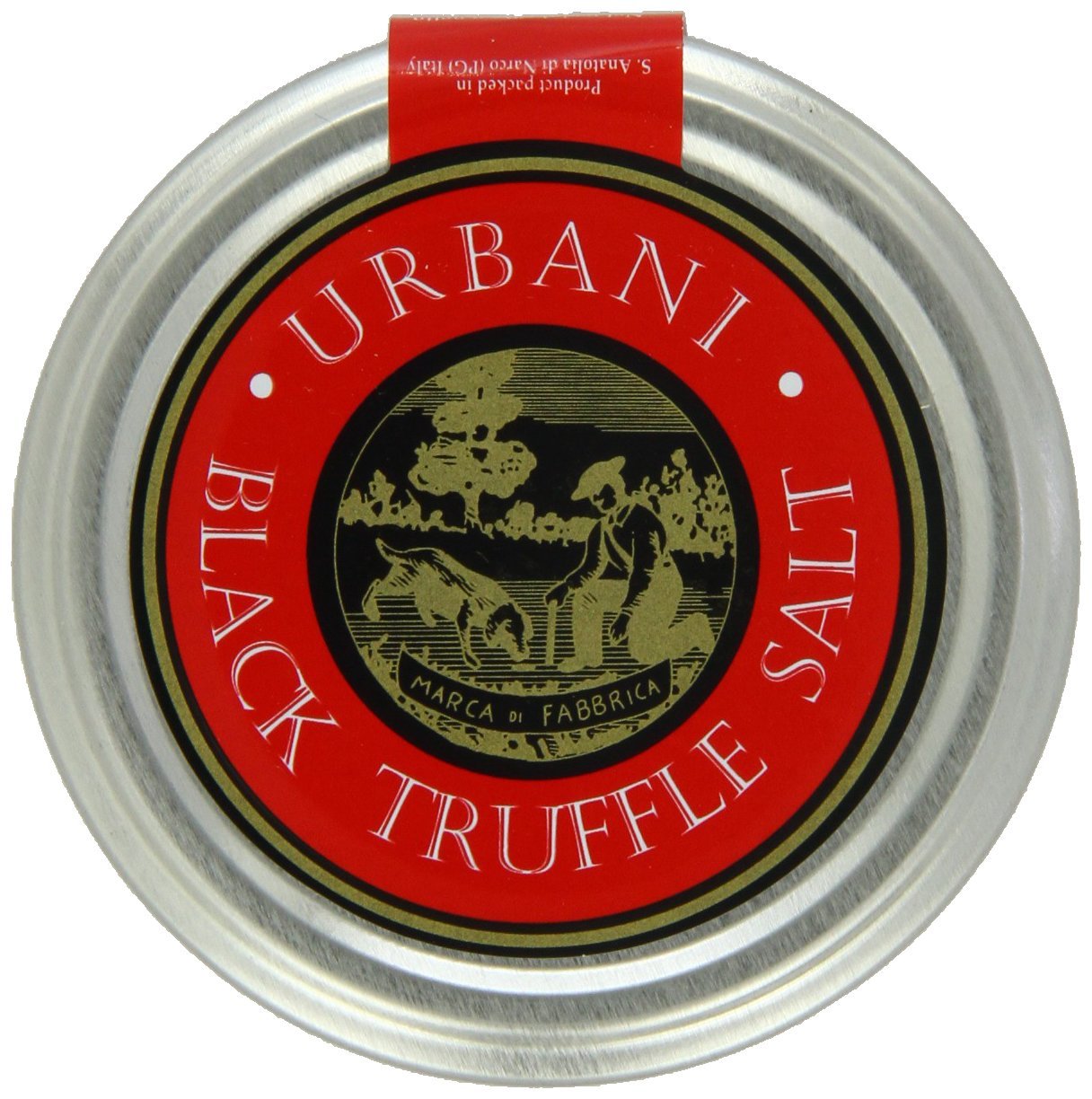 Urbani Truffles, Black Truffle Salt - Gu  rande black Sea Salt Infused with Real Truffle for Exceptional Flavor Enhancement in C