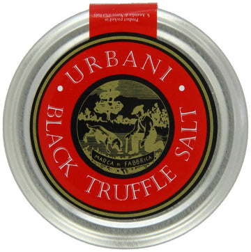 Urbani Truffles, Black Truffle Salt - Gu  rande black Sea Salt Infused with Real Truffle for Exceptional Flavor Enhancement in C