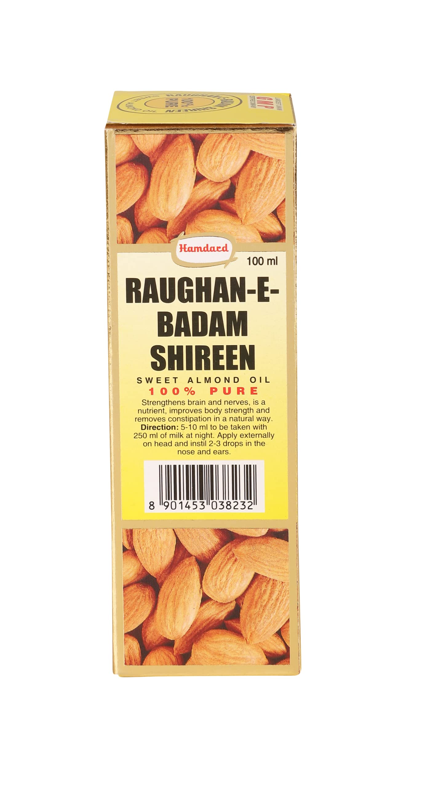 Pack Of 2 Hamdard Roghan Badam Shirin Sweet Almond Oil -100