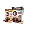Dont Worry Meringue Cookies | Hazelnut & Double Chocolate Flavor| Low Sugar Candy with 4 Calories per Piece | Keto Friendly, Gl