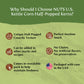 NUTS U.S. - Kettle Corn Half-Popped Kerns-Crunchy, Salty Snack - Non-GMO, Gluten-Free, No Artificial Flavors - 2 LB