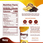 Berg Bites Oat N' Energy Bites - Vegan, Non-GMO, Gluten Free - Dark Chocolate Banana Bread - 1.5oz, Pack of 8