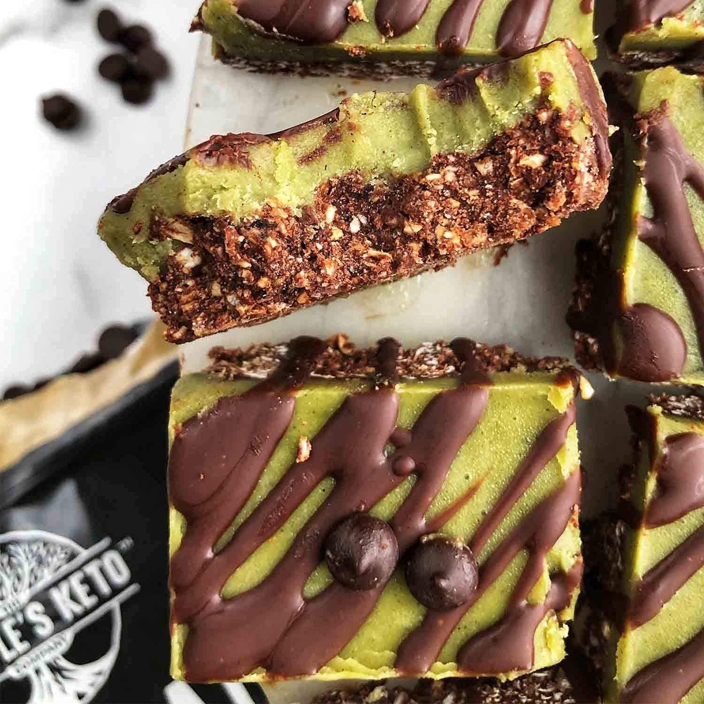 Sugar Free Large Chocolate Chips, Stevia Sweetened, 12 Oz. Value Size, Non-Gmo, Vegan, Keto, Low Carb, 60% Cocoa, All Natural, B