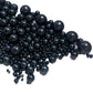 Sentovac Black Pearl Sprinkles Edible Sugar For Cake Decorating Fancy Sprinkles Cake Topper Cupcake Cookie Baking Decorations Halloween Christmas Valentine'S Day Wedding Supplies
