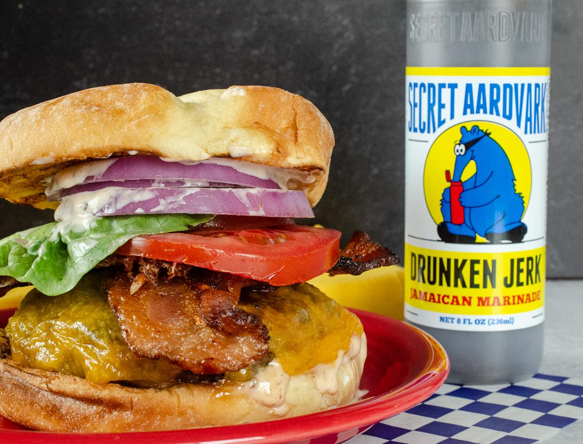 Secret Aardvark Hot Sauce Variety Pack - Drunken Jerk, Drunken Garlic, And Habanero Hot Sauce, Low Carb, Hot Sauce & Marinade Gi
