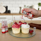 Tinker Dust - Classic Red (4G 1X Mini Pump) | Edible Glitter For Cakes, Cupcakes, Cake Pops, Drinks, Desserts By Bakell