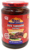 Rani Dates & Tamarind (Imli) Chutney 26.5oz (750g) Glass Jar, Ready to eat, Vegan ~ Gluten Free | NON-GMO | No Colors | Indian O