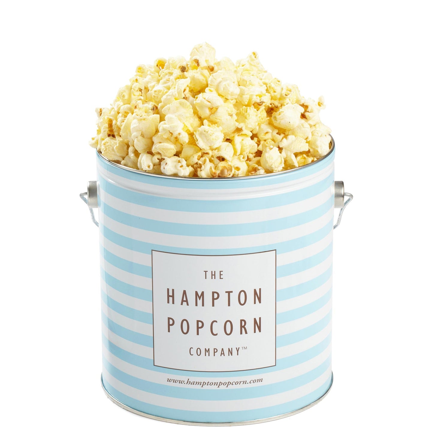 Butter Popcorn Tin, 5.5 Ounce (1 Gallon Tin), Birthday Gifts, The Hampton Popcorn & Candy Company