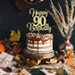 Palasasa Gold Happy 90Th Birthday Cake Topper - 90Th Anniversary Cake Topper Party Decorations (90Th)
