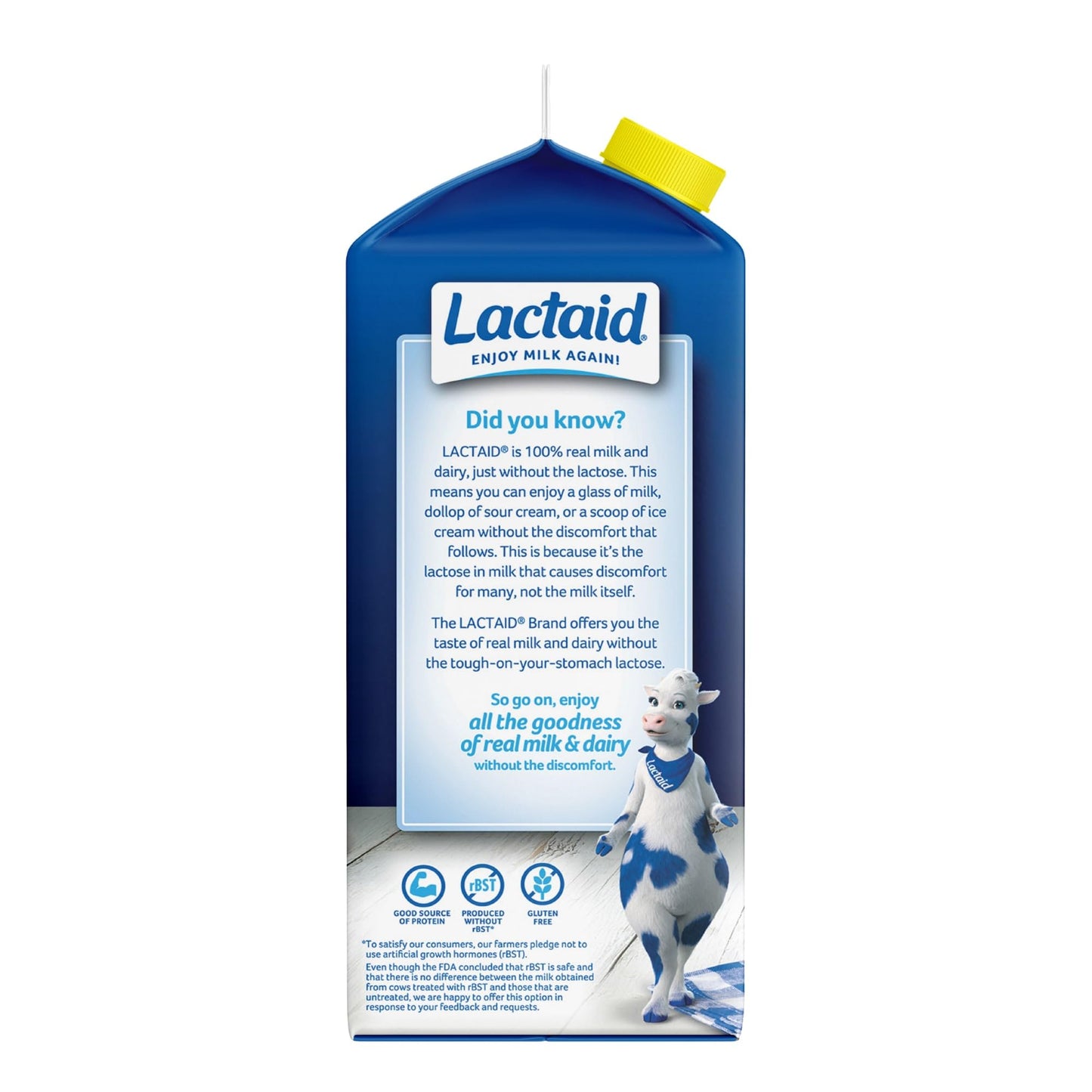 Lactaid 2% Reduced Fat Milk, Calcium Enriched, 64 fl oz