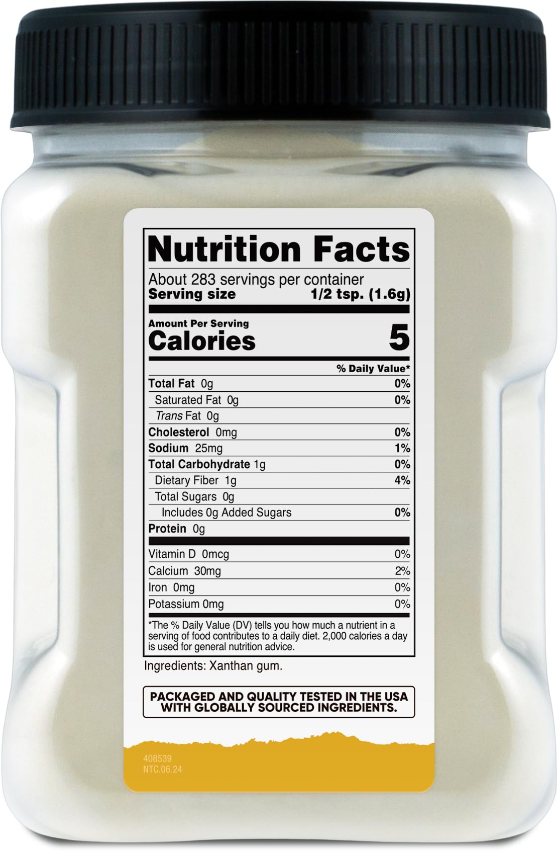 Nutricost Pantry Organic Xanthan Gum (1 Lb) - Gluten-Free, Gmo-Free