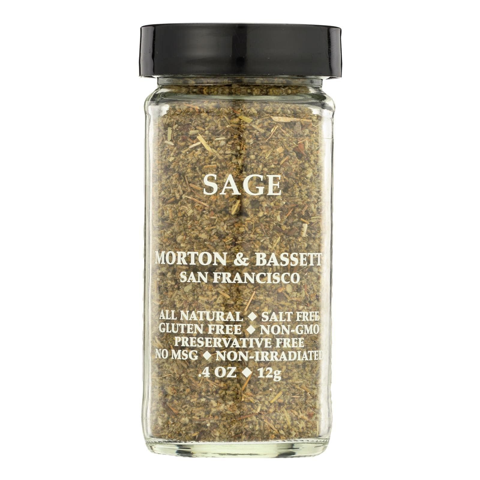 Morton & Bassett Sage, .4-Ounce Jars (Pack of 3)