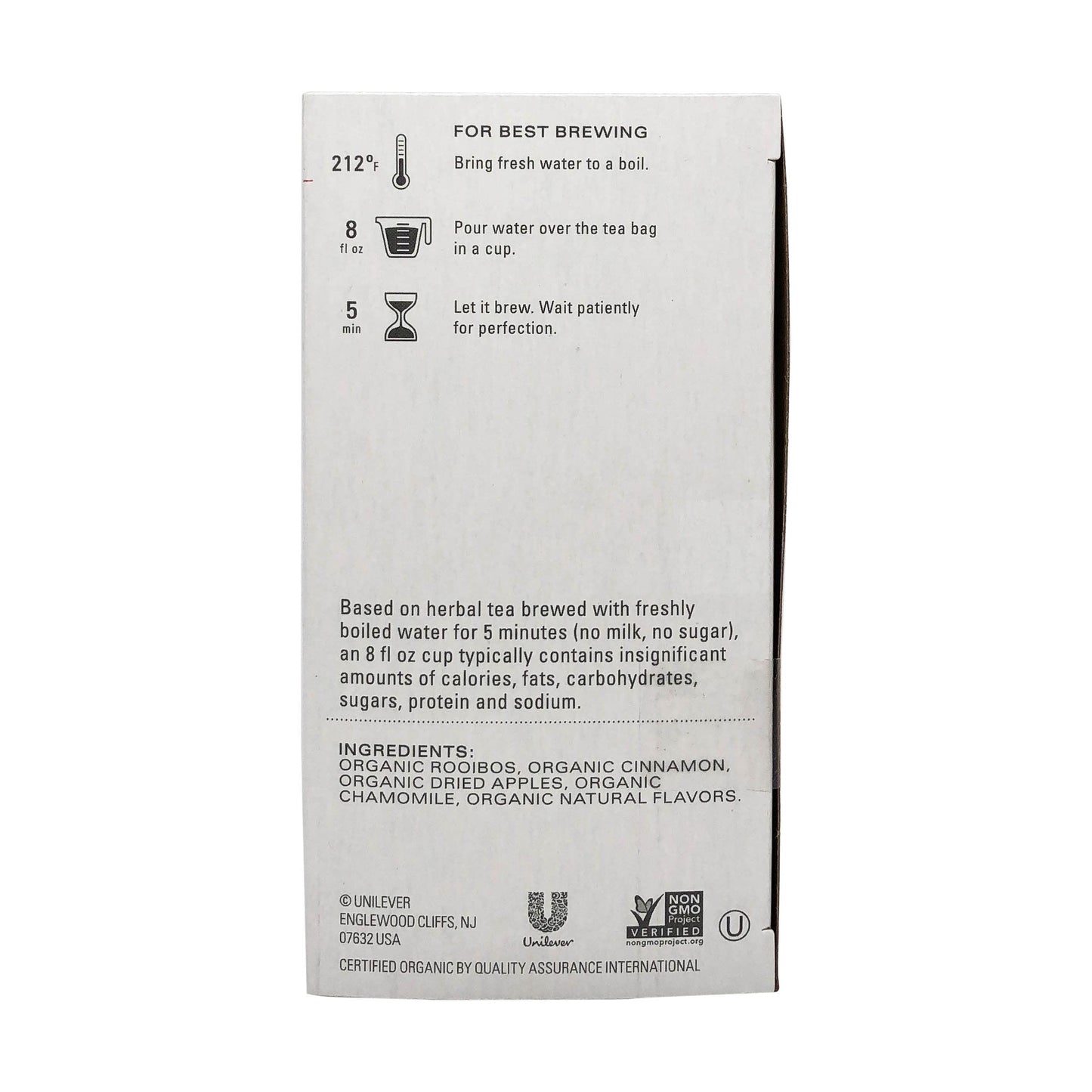 Tazo Organic Baked Cinnamon Apple Tea, 20 Ct