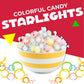 Fruit Starlights Hard Candy Assortment | 1 Pound Bag - Approx. 85 Count | Individually Wrapped Hard Candy | Assorted Flavors | S
