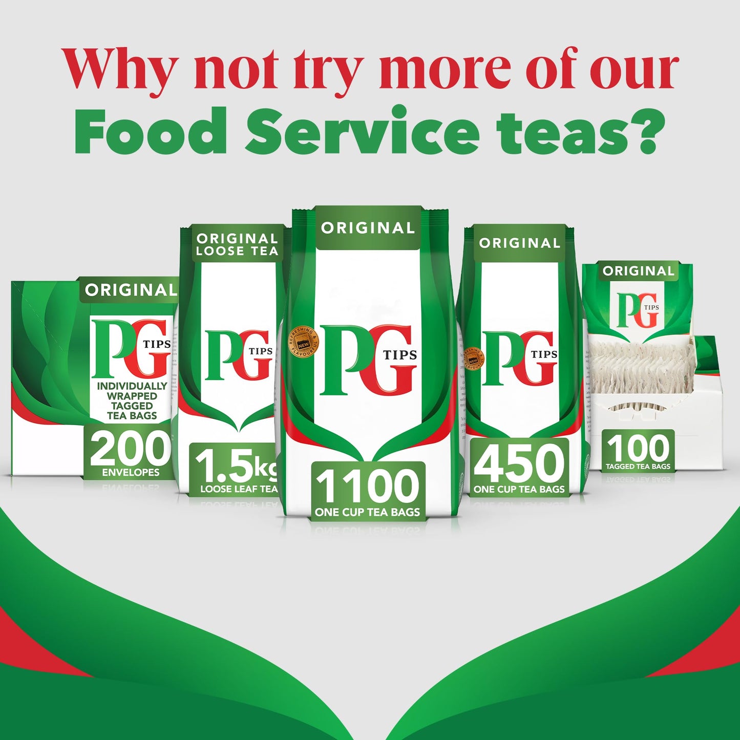 PG Tips One Cup Original Tea Bags - 1100 Count (Pack of 1) - Premium Quality Black Tea for a Perfect Brew