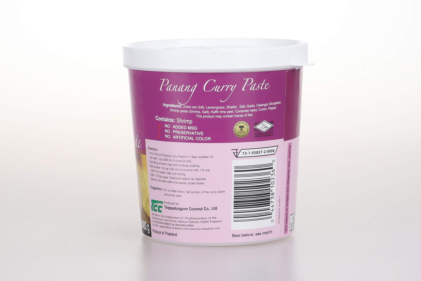 Mae Ploy Panang Curry Paste, Authentic Thai Panang Curry Paste for Thai Curries & Other Dishes, Aromatic Blend of Herbs, Spices
