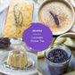 Blue Tea - Lavender Tea - 1.05 Oz (30+ Cups) Loose | Soothing Tea | Herbal Tea - Flower Based - Caffeine Free - Vegan - Non-Gmo - No-Bitter - Chemical Fee | Reusable Pet Jar