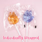 Bluey Valentines Lollipops Tin, Individually Wrapped Strawberry Suckers, Vday Candy Gift Set 1.69 Ounces