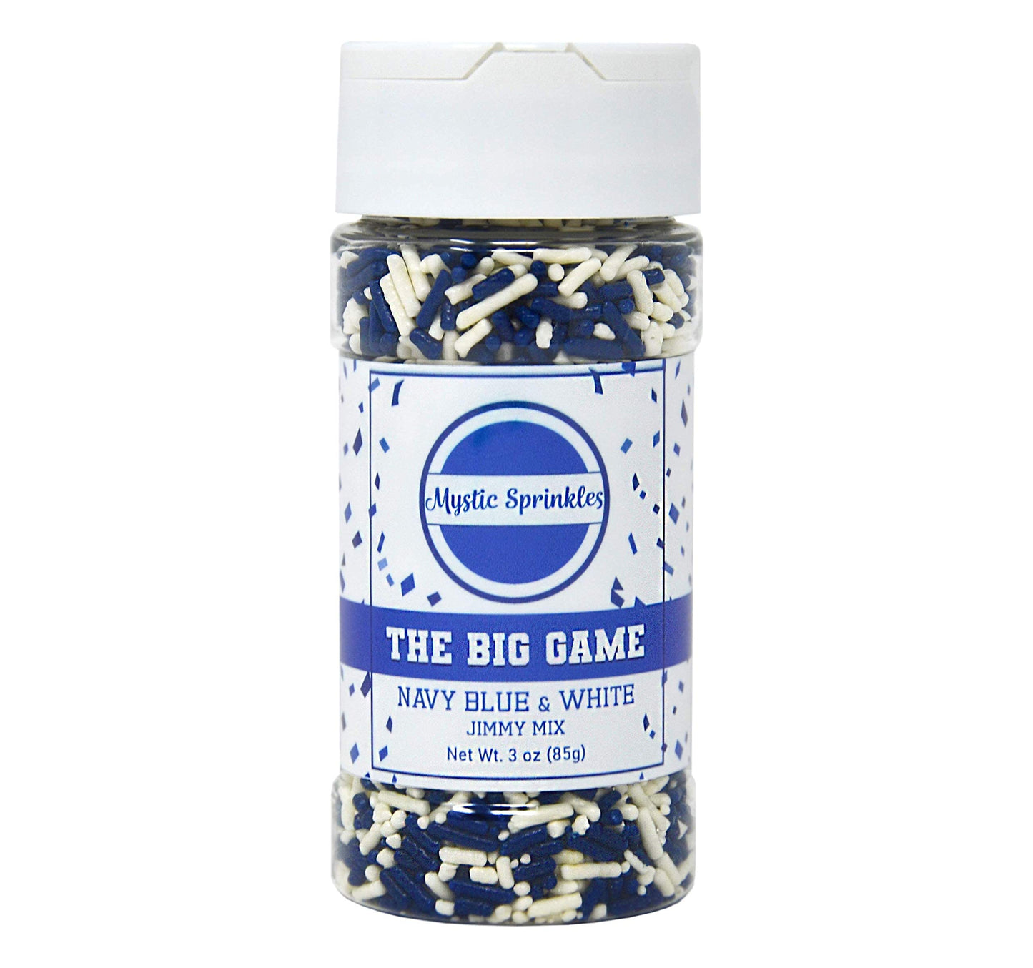 Mystic Sprinkles The Big Game Jimmy Mix 3Oz Bottle (Navy Blue & White)