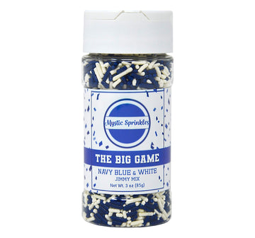 Mystic Sprinkles The Big Game Jimmy Mix 3Oz Bottle (Navy Blue & White)