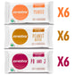 JONESBAR Organic Plant Based Protein Bars, 18 Count Variety Pack, Gluten Free, Vegan Snack for mature-themeds and Kids