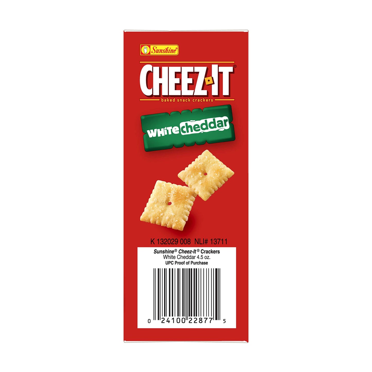 Cheez-It White Cheddar  ers, 4.5 Ounce (Pack of 12)