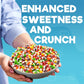 Fruit Crunch Freeze Dried Candy Variety Pack - Original & Sour Flavors - Strawberry, Orange, Lemon, Grape, Lime - 1Lb Each - Crunchy Sweet & Sour Snack In Large Resealable Bags - Great Gift Idea