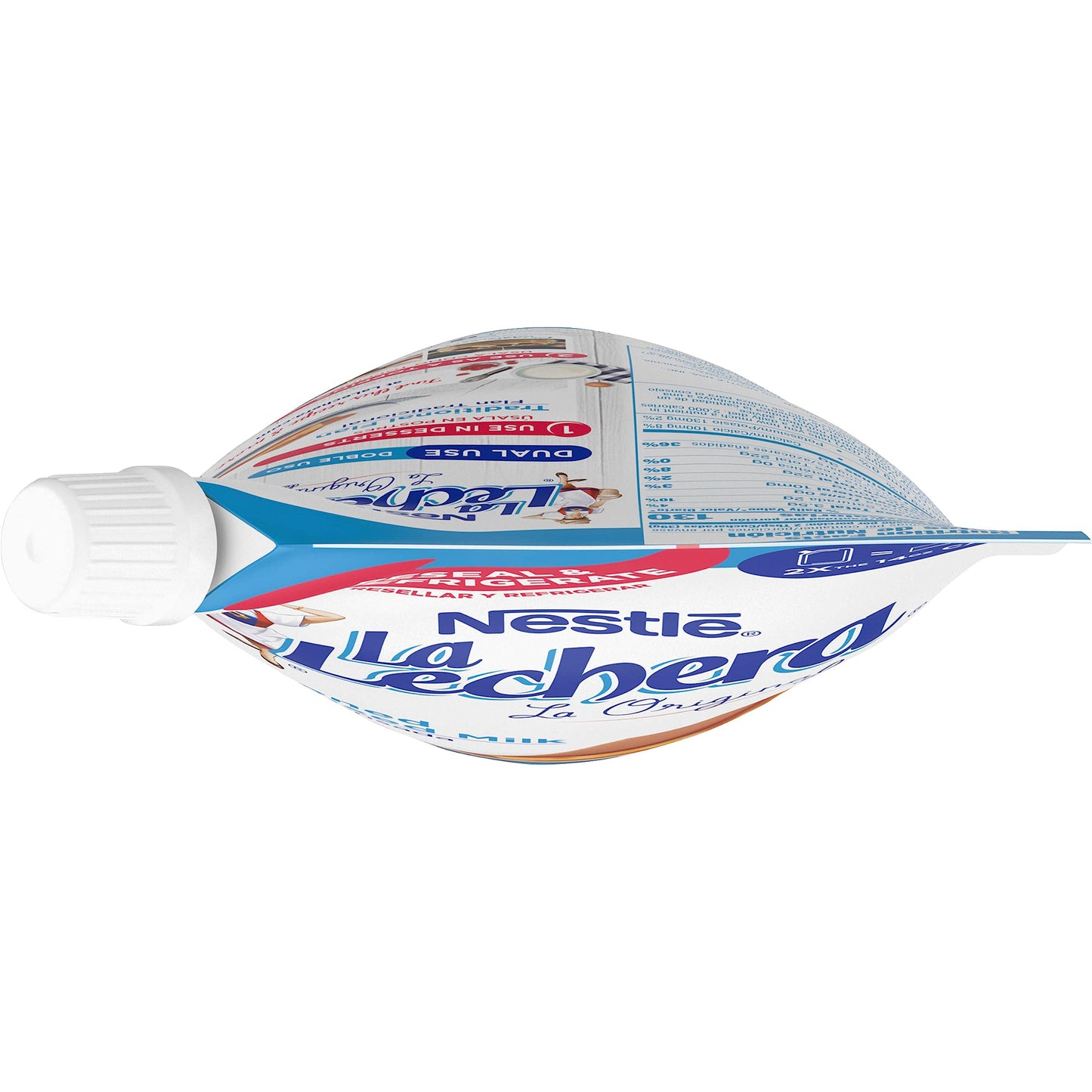 Nestle La Lechera Sweetened Condensed Milk, 28 Oz Squeeze Pouch