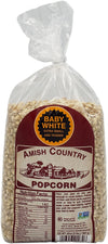 Amish Country Popcorn - Baby White Extra Small And Tender - Gmo Free 2 Lb Bag