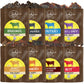 Jerky.com Beef Jerky Sampler - Featuring Original, Black Pepper, Teriyaki, Sweet & Spicy, Hot, Habanero, Blackened Cajun, Honey 