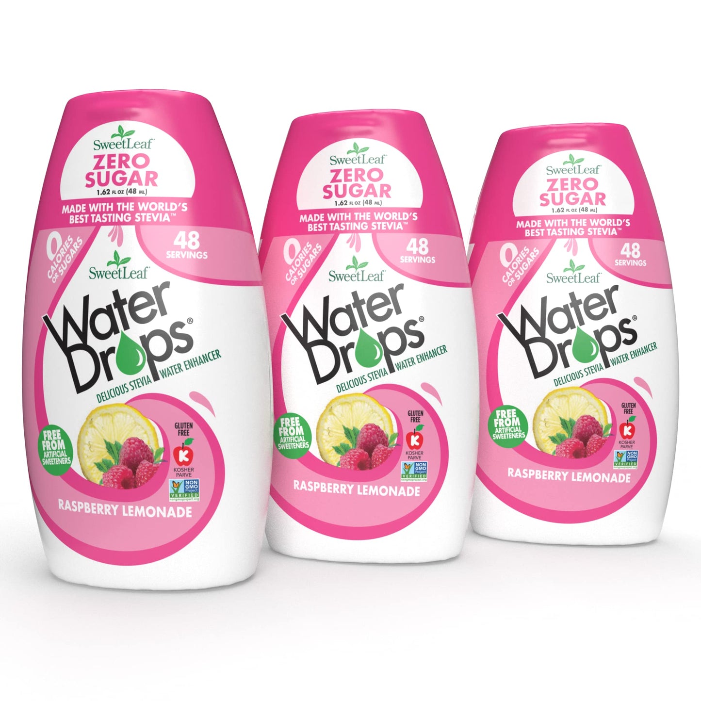 SweetLeaf Water Flavoring Drops - Stevia Water Enhancer, Sugar Free, Zero Calorie Water Additive, Contains Monk Fruit Extract, G