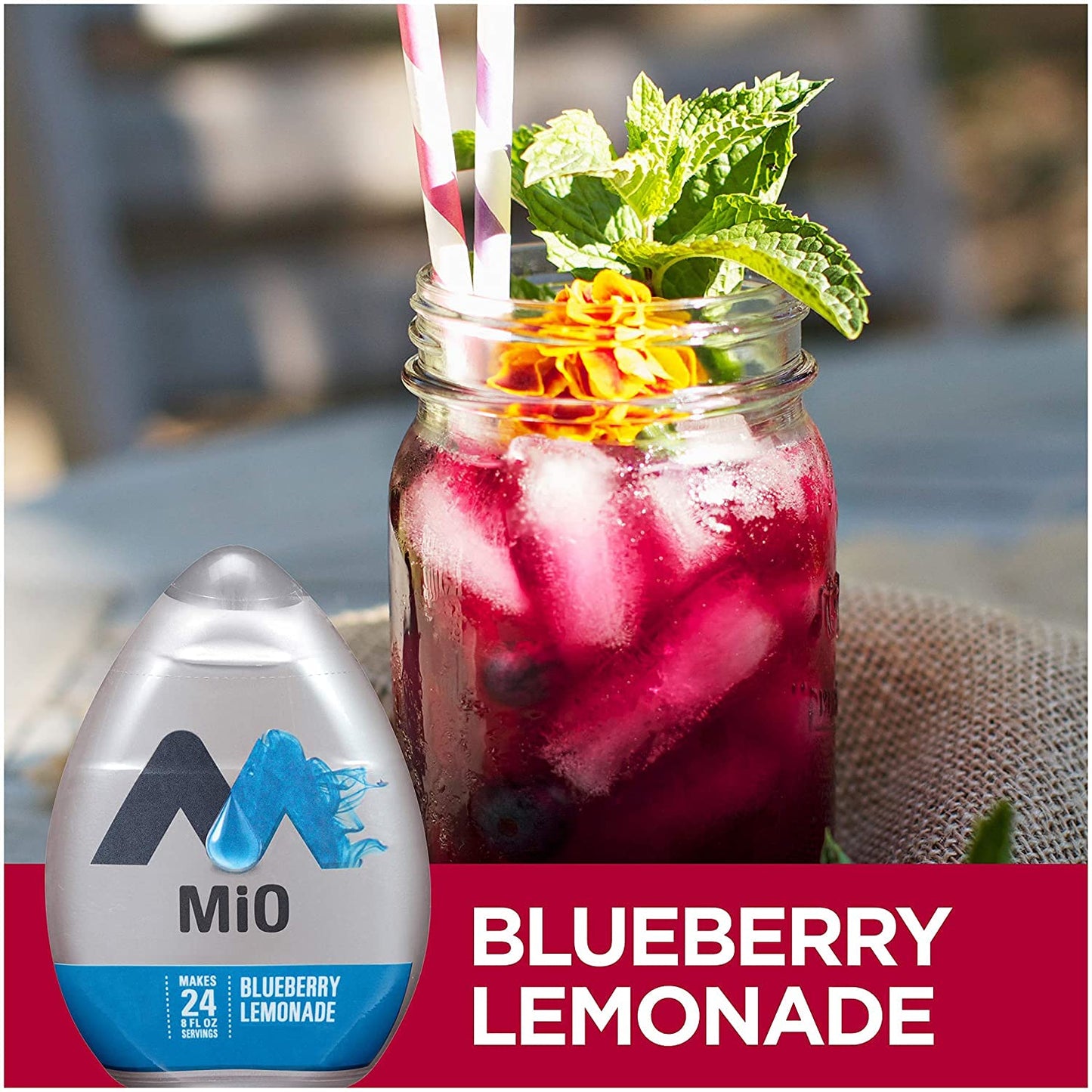 Mio Liquid Water Enhancer,1.62 Fluid Ounce (Blueberry Lemonade, Pack - 6)