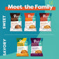 P-Nuff Peanut Butter Puffs - Healthy Vegan Snacks, Low Calorie, High Protein, 4 Oz (Pack of 3)