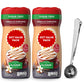 DIRECT COFFEE TEA EST 2019 Sugar-Free Vanilla Caramel Powder Coffee Creamer, Non-Dairy, Gluten-Free, 10.2 oz Canister (2-Pack)