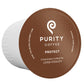 Purity Coffee Protect Highest Antioxidant Light-Medium Roast - Usda Certified Organic Specialty Grade Arabica Single-Serve Coffee Pods - Third Party Tested For Mold, Mycotoxins, Pesticides - 12 Ct Box