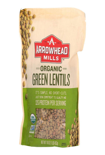 Arrowhead Mills Green Lentils 16oz