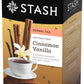 Stash Tea Cinnamon Vanilla Herbal Tea, Caffeine Free, Non-GMO, 18 Count (Pack of 6) - 108 Bags Total