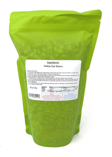 YANKEETRADERS Eye Beans, Yellow, 2 Pound