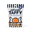 Taffy Shop Orange You Glad, Orange Salt Water Taffy - Gourmet Soft Chewy Candy, Bulk Sweet Snack, Fresh Gift & Gluten-Free, 35 I