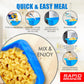Rapid Brands Microwave Macaroni & Cheese Cooker, 1-Pack, Dishwasher Safe, BPA-Free, White, Model RMC-1001-WHT