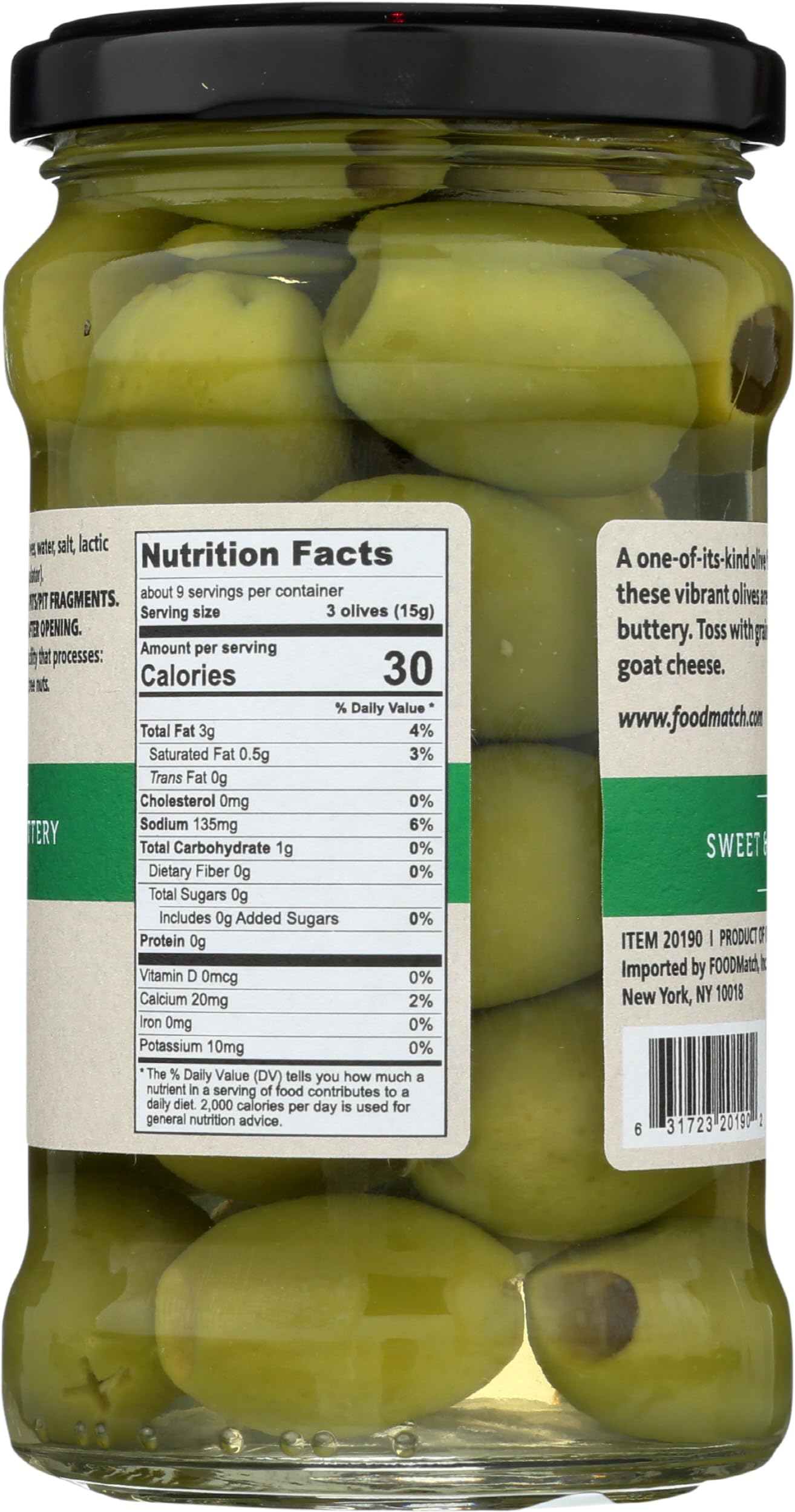 Divina - Olives Pitted Frescatrano - Case of 6 - 4.9 OZ (6x4.9 OZ)
