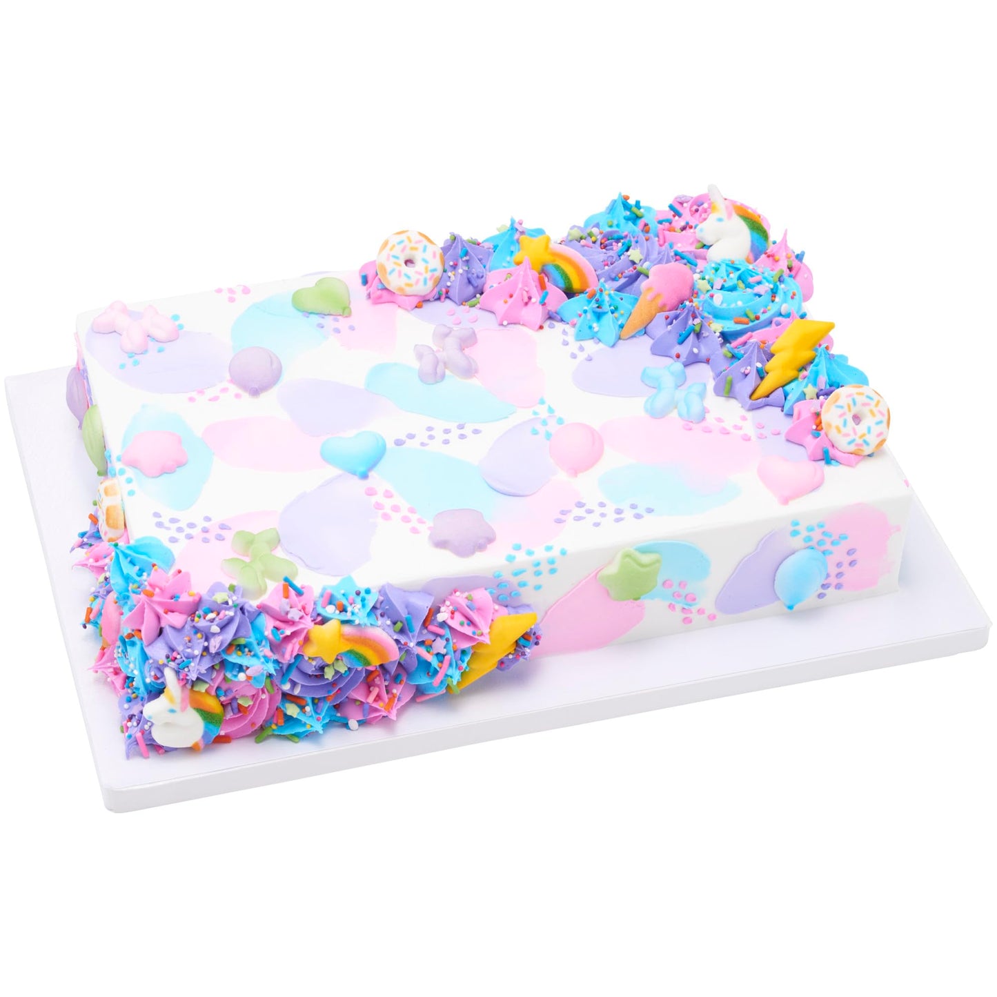 Decopac Unicorn Fusion Mix Candy Sprinkles, 27Oz, Fancy Sprinkles In Handheld Container, Edible Sprinkles For Celebration Cakes, Cupcakes, Cookies And Donuts