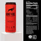 G.O.A.T. Fuel Energy Drink - Natural Caffeine, Electrolytes, BCAAs, Light Carbonation, 12 Pack, 12 Fl Oz, Watermelon Fruit Punch