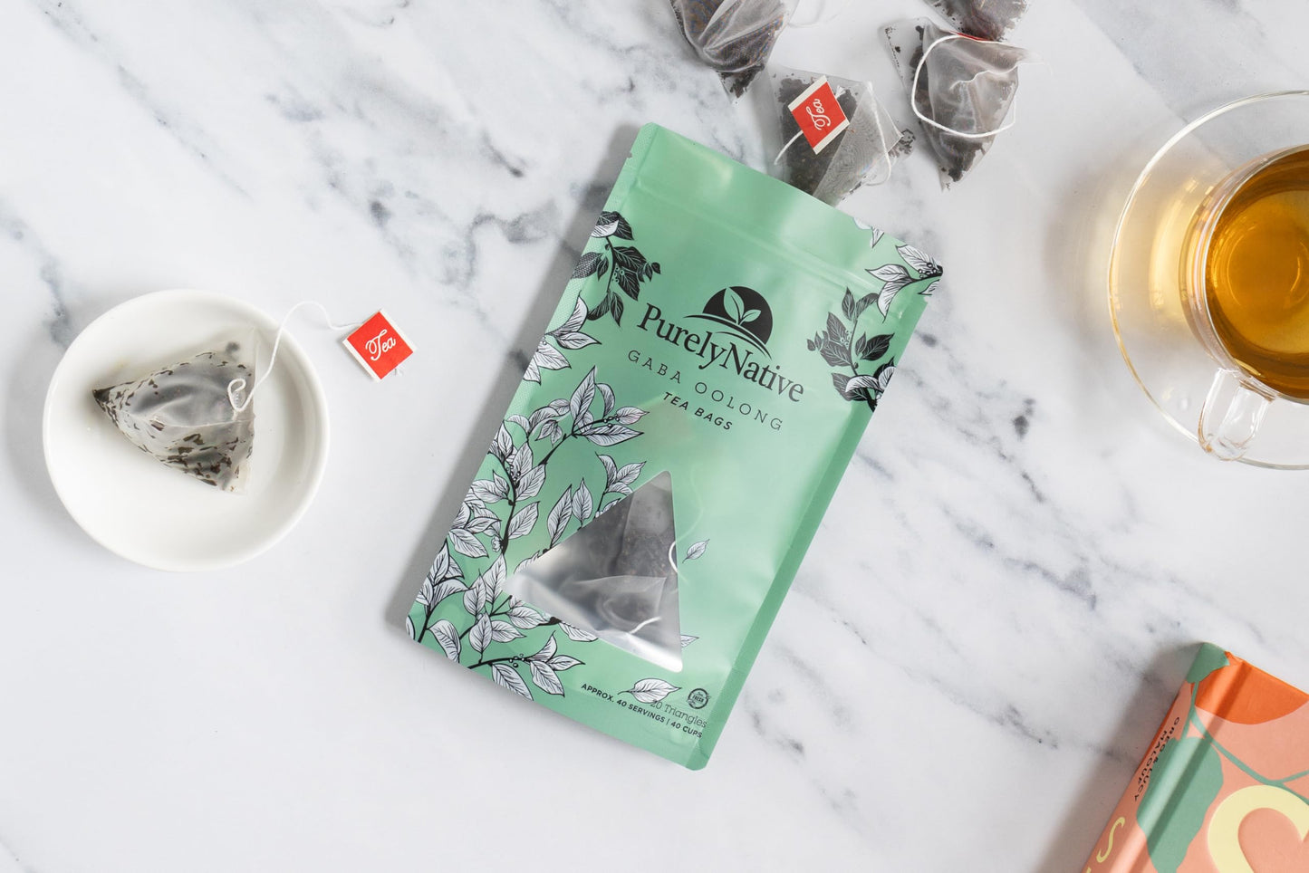 Taiwanese Gaba Oolong Tea Bags - Green Gaba Wu Long Tea From Taiwan. Enjoy The Unique Flavor Of Taiwanese Oolong Tea - Approx. 4