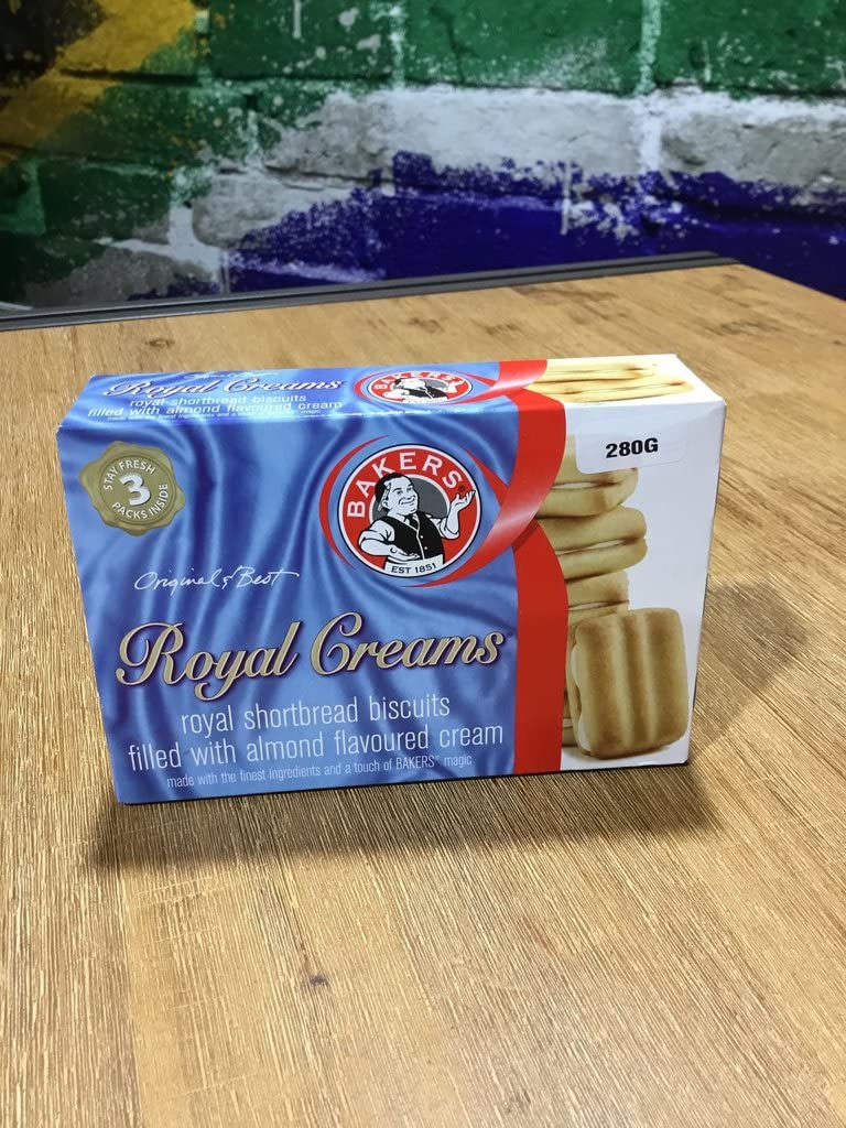 Bakers Royal Creams Shortbread Biscuits 280g