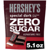 Hershey'S Special Dark Zero Sugar Chocolate Candy Bag, 5.1 Oz