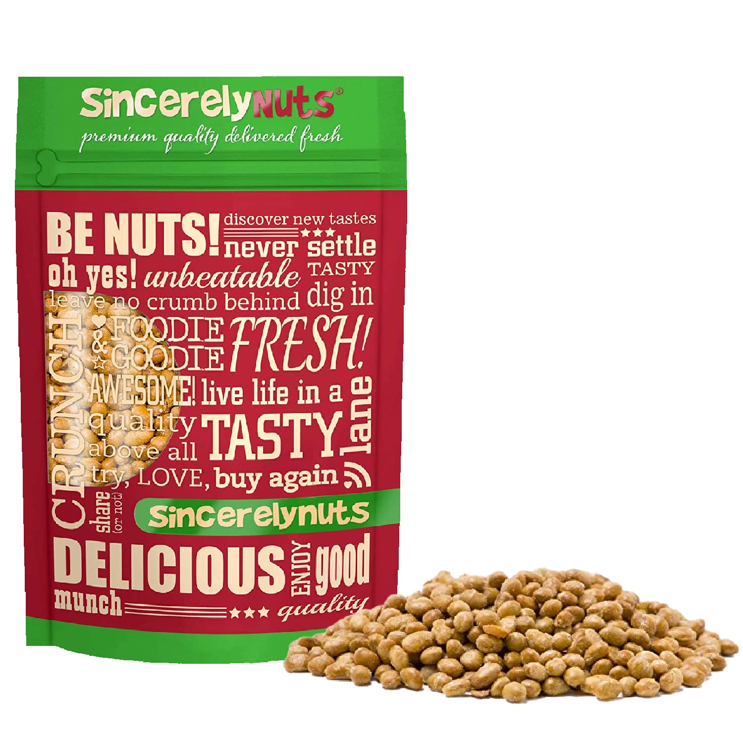 Sincerely Nuts Roasted Soybeans Lightly Salted (5 LB) - Healthy Fat - Vegan & Kosher - Easy Snack -Gluten-Free
