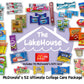 Lakehouse Student 52 College Care Package With Mcdonalds Gift Card - College Essentials Snack Box - College Snack Boxes Care Pac